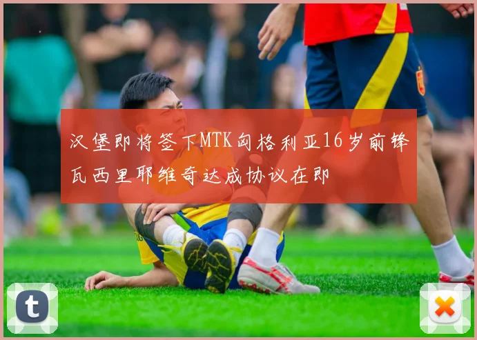 汉堡即将签下MTK匈格利亚16岁前锋瓦西里耶维奇达成协议在即